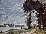 Claude Monet The Banks of the Seine at Argenteuil painting
